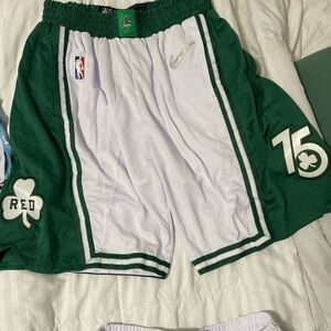 Nike Boston Celtics 2024-25 75th anniversary Game Shorts Brand new W Tags